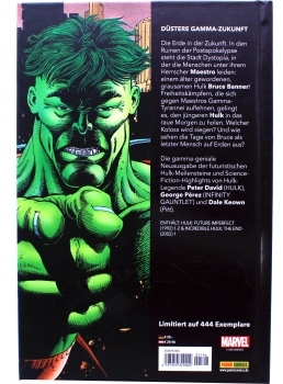 Marvel Hulk Comic Paperback (Hardcover): Dystopia - limitiert auf 444 Exemplare von Panini